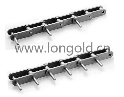 多節帶加長銷附件表面涂層雙倍節距鏈 NP規格 多節帶加長銷附件表面涂層雙倍節距鏈 NP規格