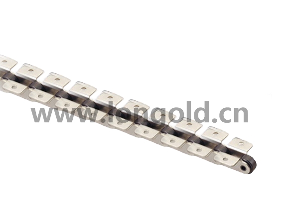 帶特殊孔徑K1/K2附件的雙倍節距鏈條