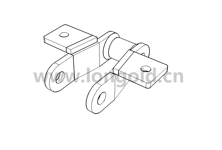 工程用焊接結構彎板鏈附件 工程用焊接結構彎板鏈附件